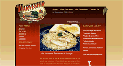 Desktop Screenshot of harvesterrestaurant.com